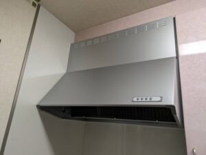 静岡キッチン取付け隊　シロッコファンフードの取替　施工後